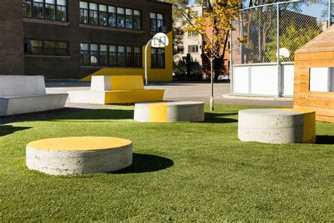 Taktik Design Has Redesigned The Sainteanne Schoolyard Livegreenblog