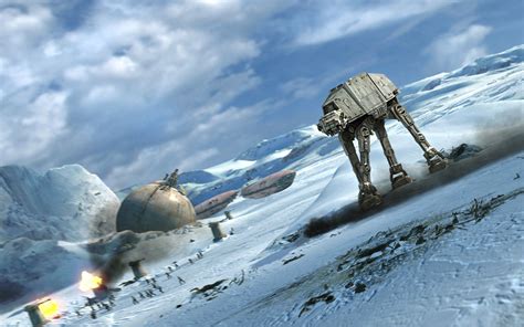 Battle Of Hoth Wallpapers Wallpaper Cave