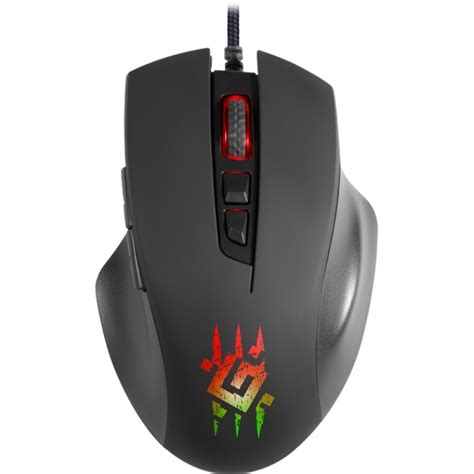 Defender Gm 700l Wolverine Gaming Wired Optical Mouse Rgb 7d 12800dpi
