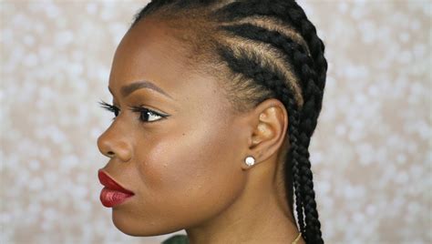 They succeed in creating the perfect blend of edgy and chic, all while ensuring that your natural hair. Easy Beginner's Guide To Great Looking Cornrows, New Year ...