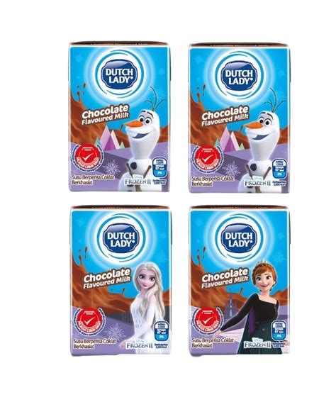Dutch Lady UHT Milky Frozen Chocolate 125ml X 4 S Fresh Groceries