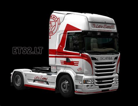 Scania RJL Leiv Sand Skin ETS2 Mods