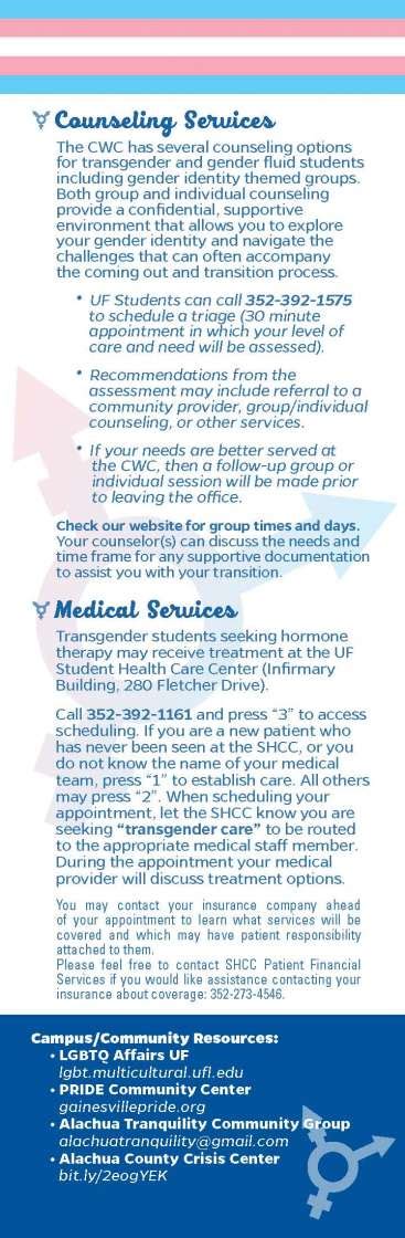Lgbtq Care And Resources Student Health Care Center College Of