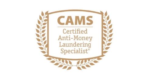 100 Off Cams Certified Anti Money Laundering Specialist Exams With Certificate Of Completion