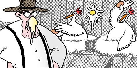 10 Funniest Far Side Comics That Prove Its Obsessed With Chickens