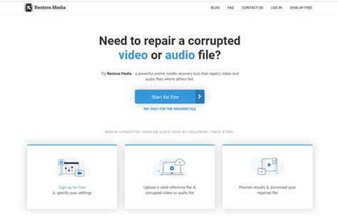 The whole repair process is completed on a web browser through its server. Learn How to Corrupt, Restore and Fix A Corrupt Video File