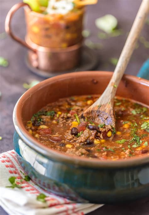 Beef Tortilla Soup Easy Tortilla Soup Recipe The Cookie Rookie