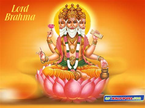 Lord Brahma Hindu God Wallpapers Free Download