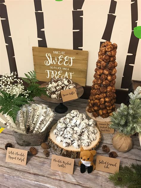 Forest Themed Baby Shower