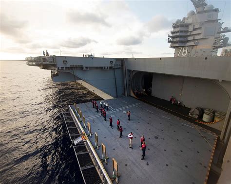 Cvn 78 Design Has Three Elevators Instead Of Four But The Navy Says