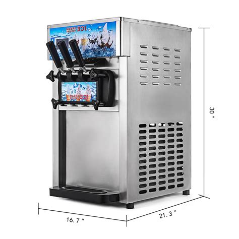 For Summer Commercial Soft Serve Ice Cream Machine Frozen Yogurt Ice
