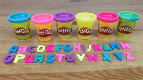 Play Doh Alphabet Letters Abc Learning Fun Youtube