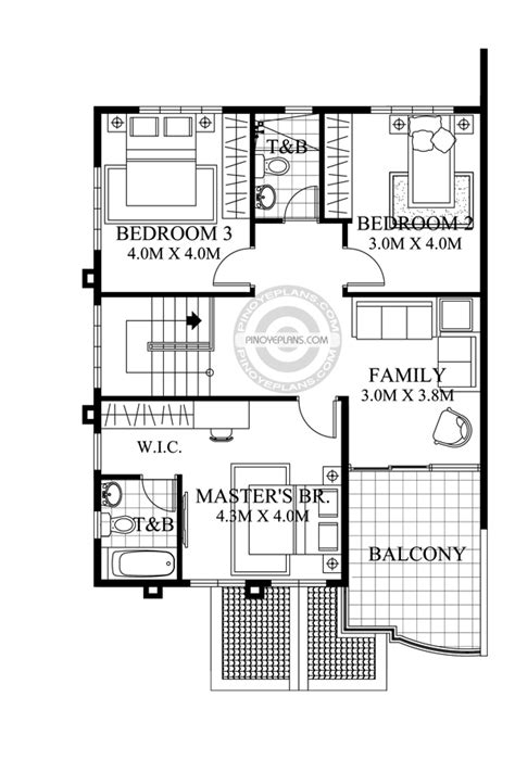 House design with floor plan 32 house designs 36 house for sale 15 house ideas 29 house plans 35 house plans and layout 51 house with floor plan. Johanne - 2 Story House Plan with Firewall | Pinoy ePlans