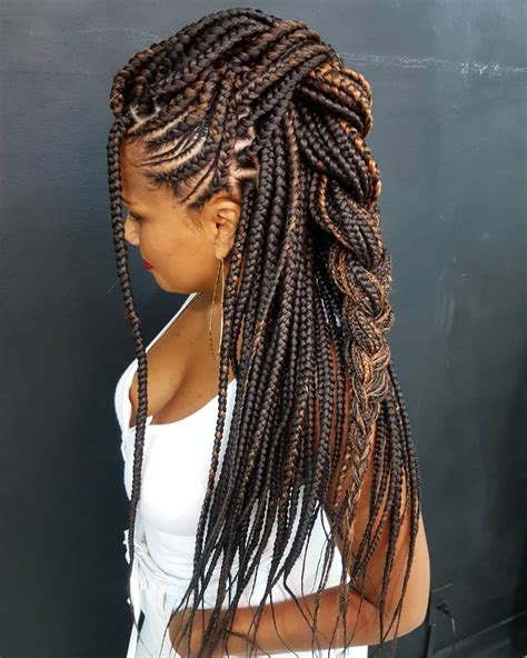 20 Cornrow Hairstyles With Afro Kinky Hairstyle Catalog