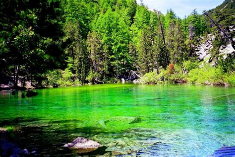 Le Lac Vert Lago Verde Notrebellefrance