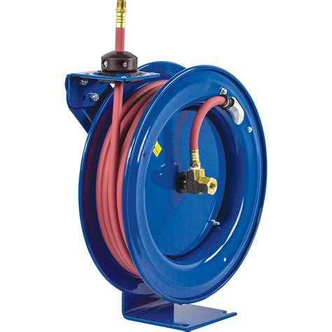 Coxreels Air Hose Reel — With 38in X 50ft Pvc Hose Max 300 Psi