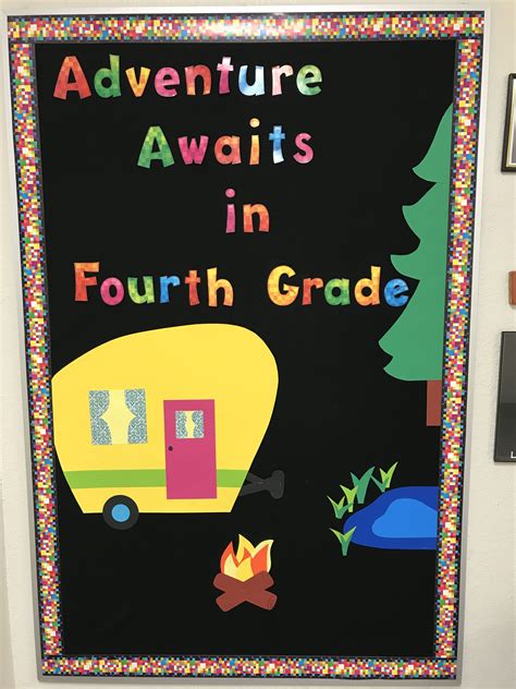 Adventure Awaits In Fourth Grade Fourth Grade Back To School Camping