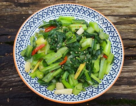Mustard Greens Stir Fry Cooktogether Recipe Clean Eating Salads