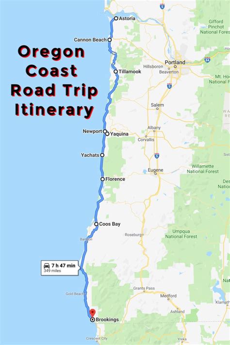 Oregon Coast Road Trip A Driving Itinerary Highlighting Natures Best