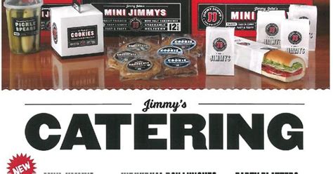 Jimmy Johns Catering Menu Prices Catering Menu Prices Pinterest