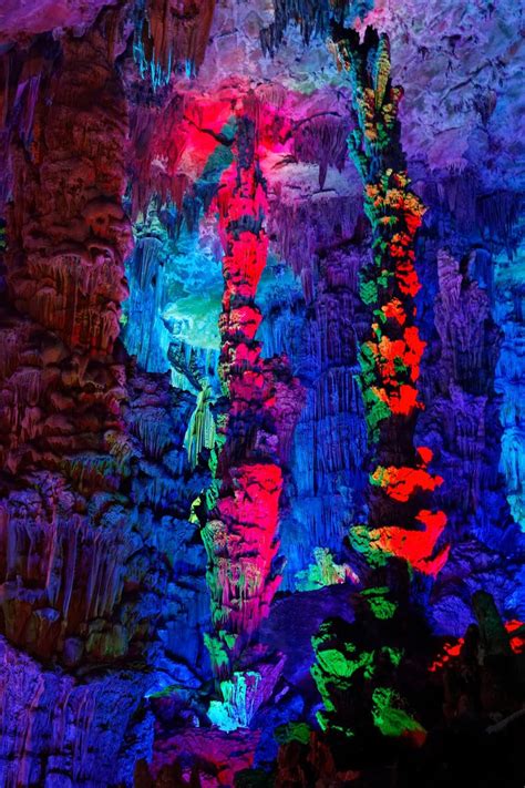 Reed Flute Cave Famous Cave In China