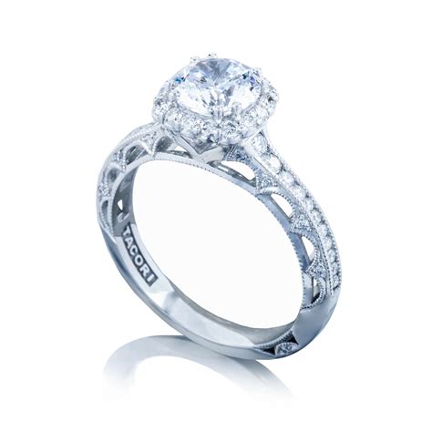 Tacori engagement rings inspired by love. Tacori Engagement Rings Reverse Crescent Setting 18k