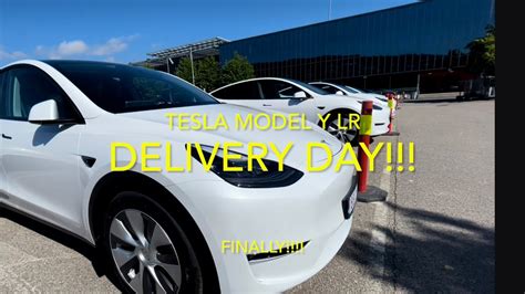 Tesla Model Y Delivery Day Lillestrøm Youtube