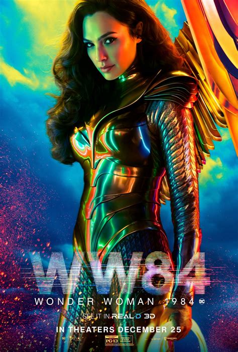Wonder Woman 1984 2020 Movie Poster Original Vlr Eng Br