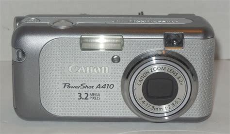 Canon PowerShot A MP Digital Camera Silver EBay