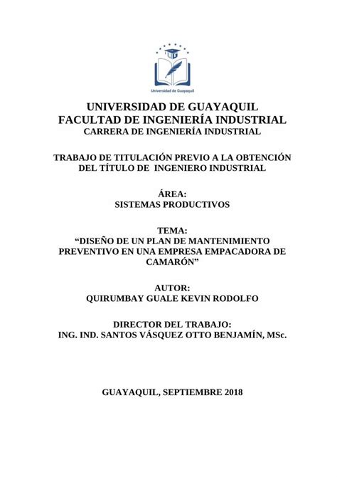 Pdf Universidad De Guayaquil Facultad De IngenierÍa Repositorioug