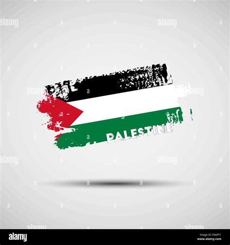 Palestine Brush Stroke Stock Vector Images Alamy