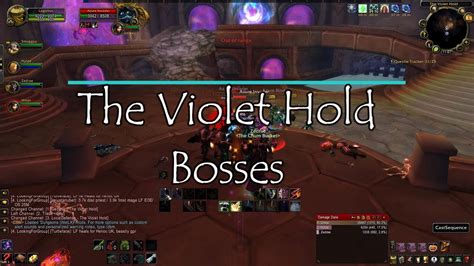Combat Rogue The Violet Hold Bosses List Wrath Classic Wotlk