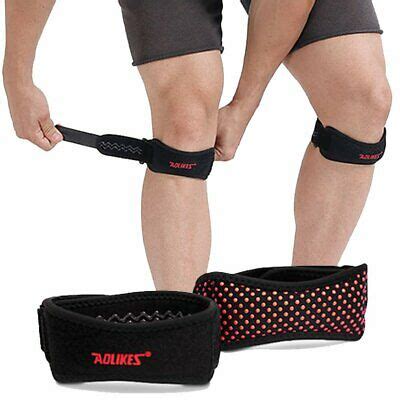 Best pair of patellar tendon strap for knee pain. Patella Strap Knee Band Brace Support Runners Knee Jumper ...