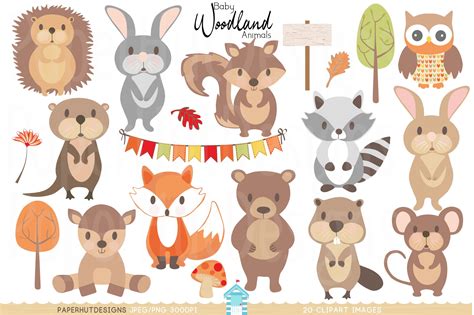 Woodland Animal Printables