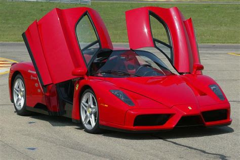 Ferrari Enzo Doors Open Front View Fastest Cars In The World Top 10