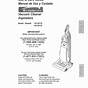 Kenmore Upright Vacuum Manual