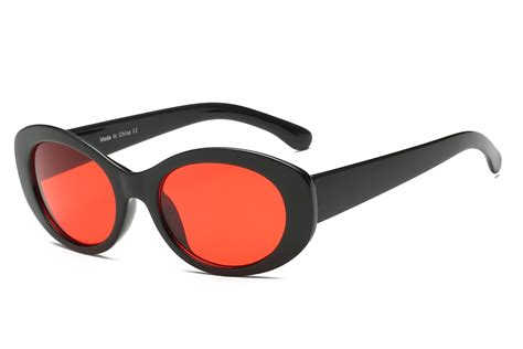the peach tea s 4 colors retro round clout goggles oval sunglasses sunglasses store oval
