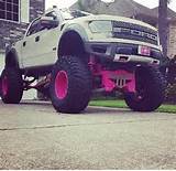 Pink Lifted Trucks