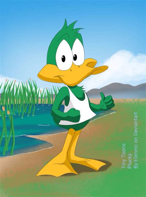 Tiny Toons Plucky By Elimmc On Deviantart Adventure Art Tiny Deviantart