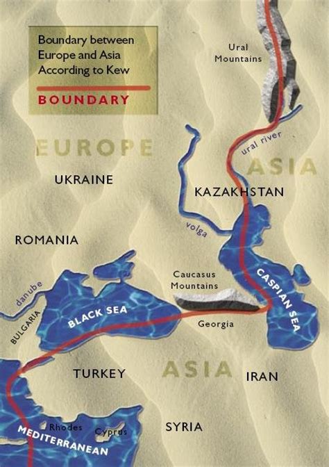 Boundary Between Europe And Asia