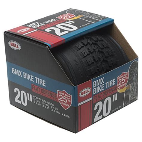 Bell 7091016 Flat Defense Bmx Bike Tire 20 X 175 225 Black