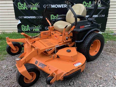 61IN SCAG TIGER CAT COMMERCIAL ZERO TURN W 27 HP ONLY 97 A MONTH
