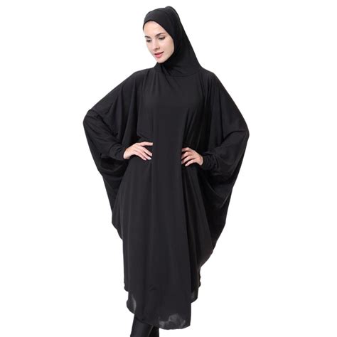 Details About Jilbab Khimar Abaya Prayer Dress Overhead Kaftan Women Muslim Hijab Islamic Robe