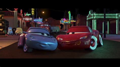 Sally Carrera Makes Out With Lightning Mcqueen Hd Youtube Disney