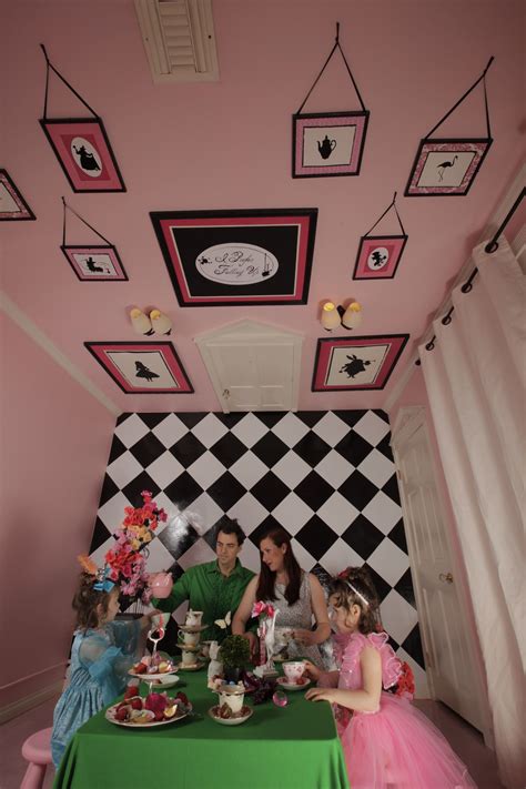 Alice In Wonderland Wall Decor Set Of 6 Unframed Girls Bedroom Wall Art