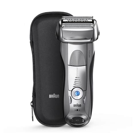 Braun Series 7 Electric Shaver For Men 7893s With Travel Case Silver