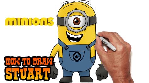 How To Draw Stuart Minions
