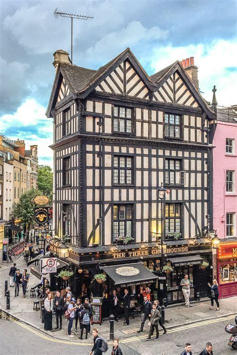 The Three Greyhounds Pub In Soho London Is One Of The Prettiest Pubs