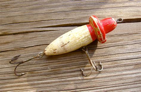 Check out our antique fishing lures selection for the very best in unique or custom, handmade pieces from our fishing shops. Antique Woodpecker Fishing Lure / Wooden South Bend ...