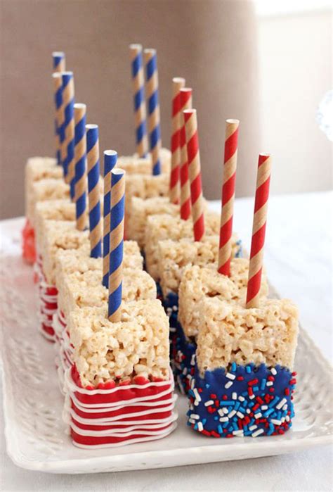 8 Awesome 4th Of July Rice Krispies Treats B Lovely Events